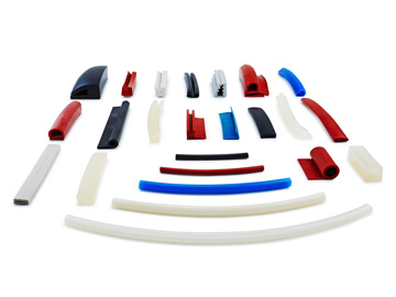 أختام، خراطيم، حبال سيليكون، ألواح مطاطية لصناعة الإنتاج، مصنع في بولندا